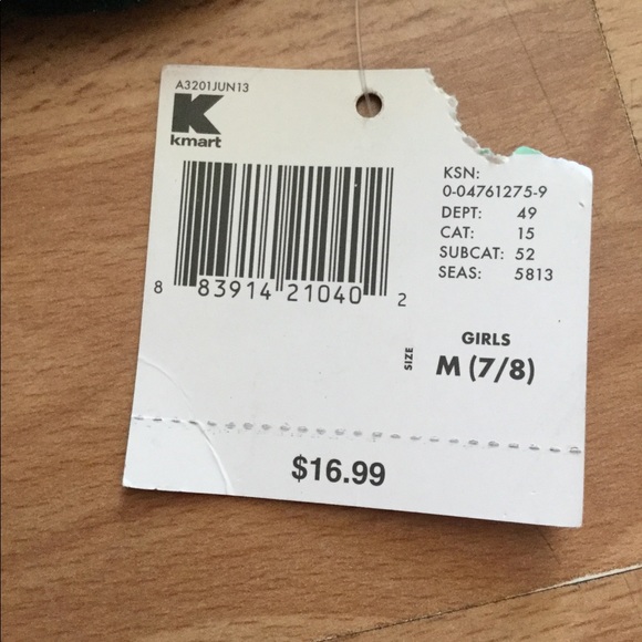 Holiday editions color green dress m/m(7/8) - Picture 4 of 5